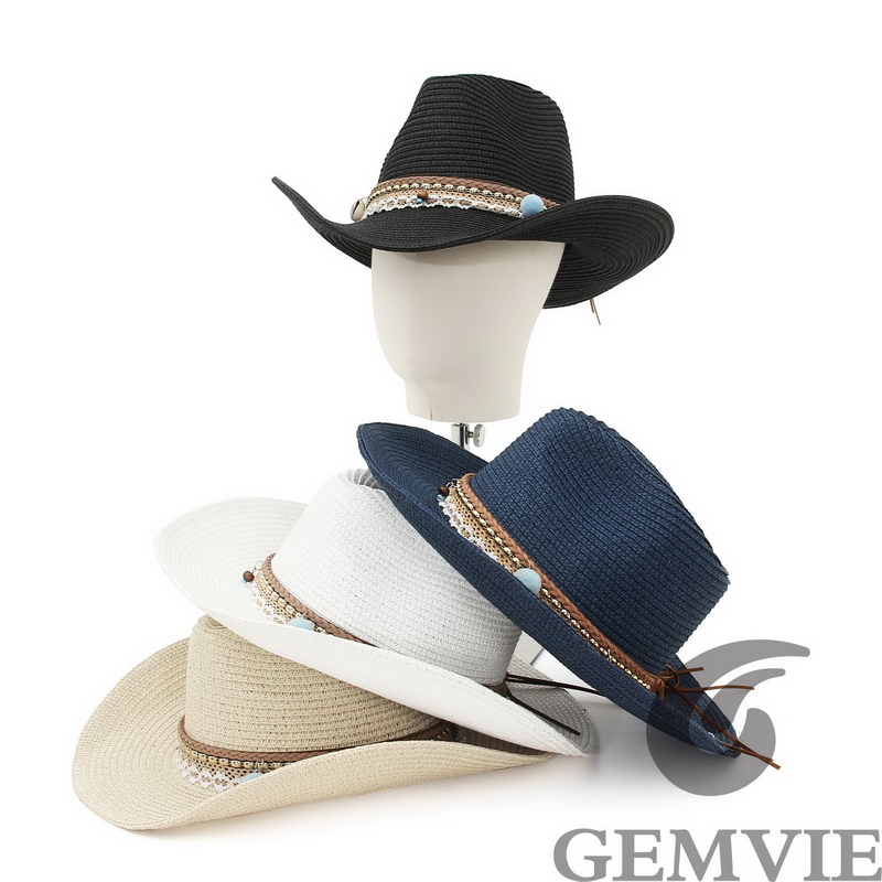 GEMVIE 4 Color Retro Outdoor S - Cowboy Hat Straw review and price