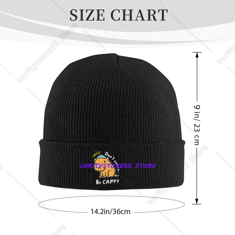 Funny Capybara Quote Knit Bean - Beanie Cuffed Knit review and price