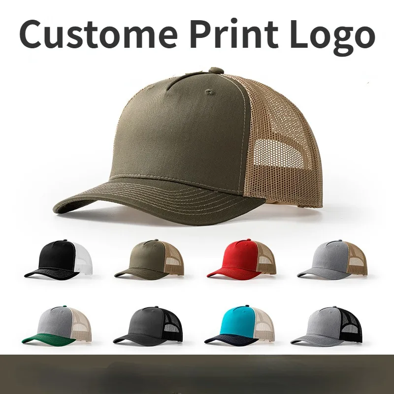 2024 Printed Logo Micro-curved - Trucker Cap Mesh review and price